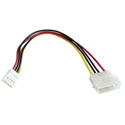 1/5/10 Uds 4Pin Molex a 3,5 unidad de disquete Fdd Cable de alimentación interno adaptador 20cm Cable de alimentación del adaptador 2021