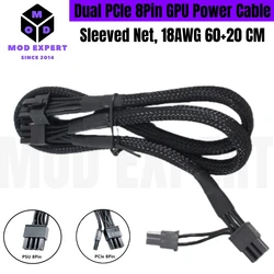 Cable alimentación GPU PCIe 6+2 pines Corsair RM650i-RM1000i