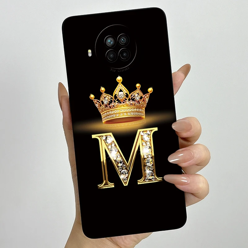 Para Xiaomi Redmi Note 9 Pro 5G Funda Note9 5G a prueba de golpes de silicona suave corona letra Funda para Redmi Note 9T 5G Funda de teléfono Coque - imagen 5