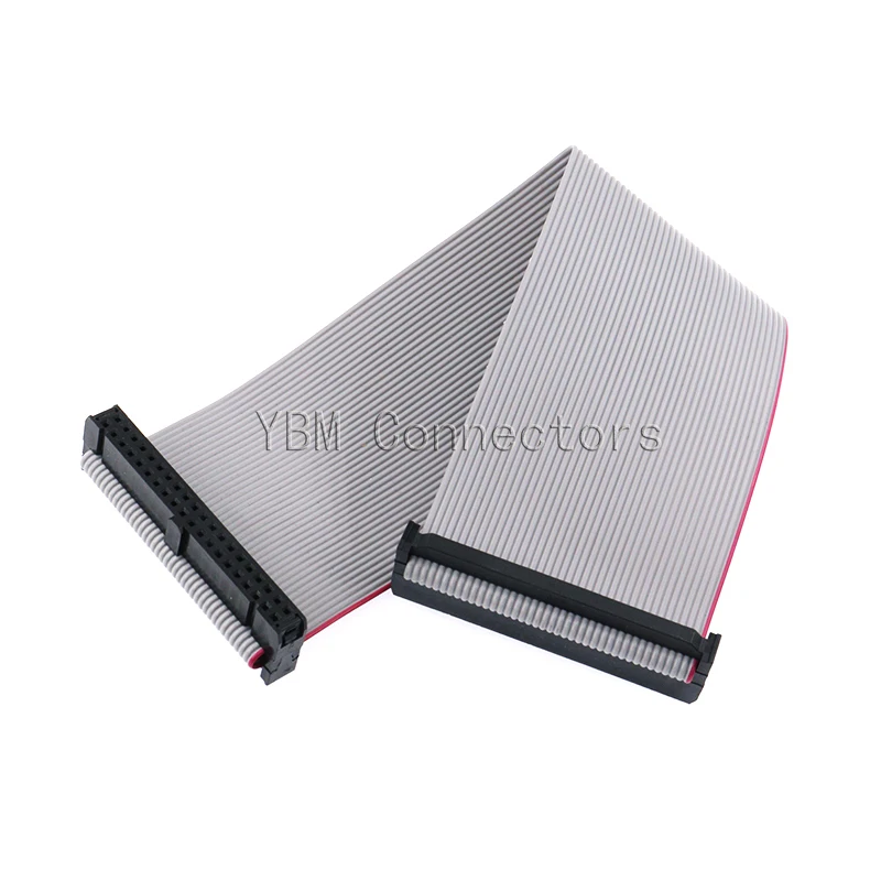 2 uds 2,54 MM paso JTAG ISP AVR Cable de descarga FC-6/10/14/16/20/40P conector 10cm 20cm 30cm 40cm 50cm 60cm 80cm 90cm 100cm - imagen 2