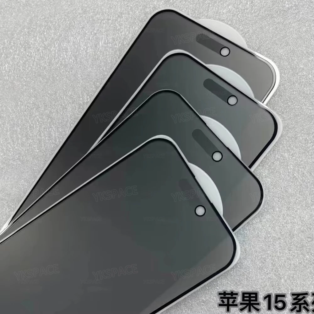 Vidrio templado antiespía mate para iPhone X XR XS 11 12 13 Mini 14 15 16 17 Air Pro Max Plus 16E Protector de pantalla de privacidad esmerilado - imagen 5