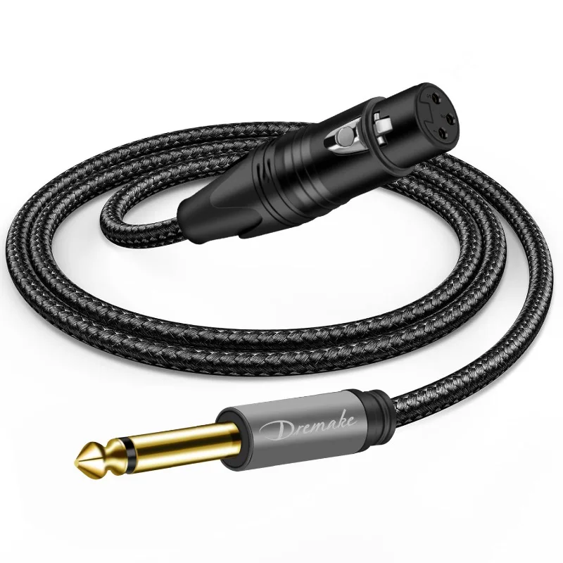 6.35mm to Female XLR