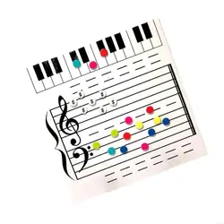 Pizarra Magnética Musical D5BB para Aula y Enseñanza