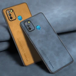 Funda Infinix Smart 5 Antigolpes PU Cuero con Silicona Premium