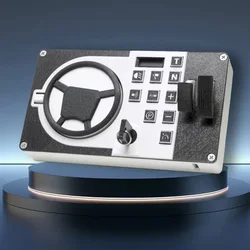 Volante Simulador Camión Euro – Pedales Retroalimentación Fuerza PC