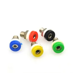 Conector Banana Latón 2mm Terminal Prueba Multicolor