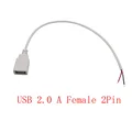 USB Female 2Pin WH