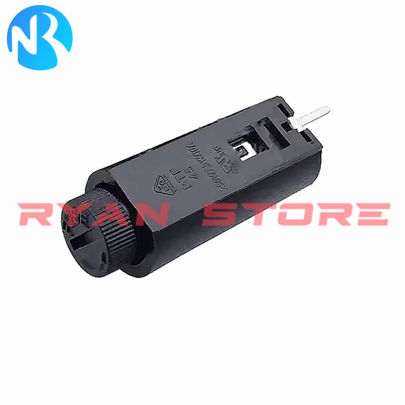 Portafusibles de 5x20MM, 20 piezas/50, 10A250V, 2,5 W, montaje en Panel PCB, Vertical/Horizontal, resistencia a altas temperaturas, PTF45/50 - imagen 2