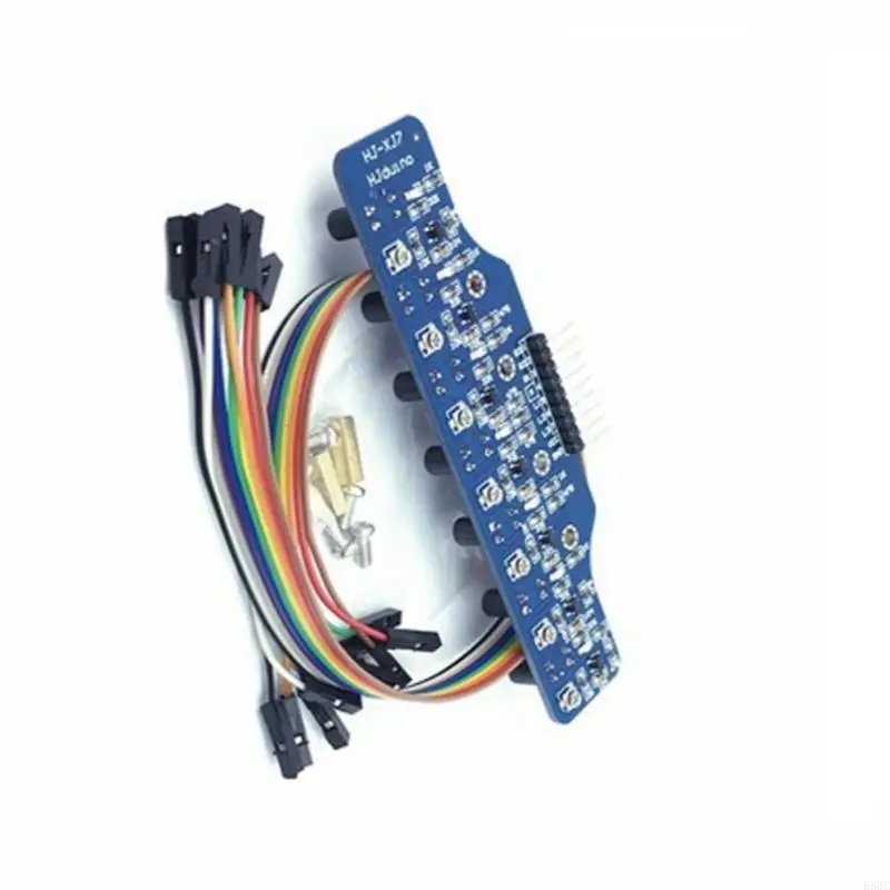 Módulo sensores seguimiento línea 7 canales R53C para robótica, automatización aprendizaje STEM - imagen 5