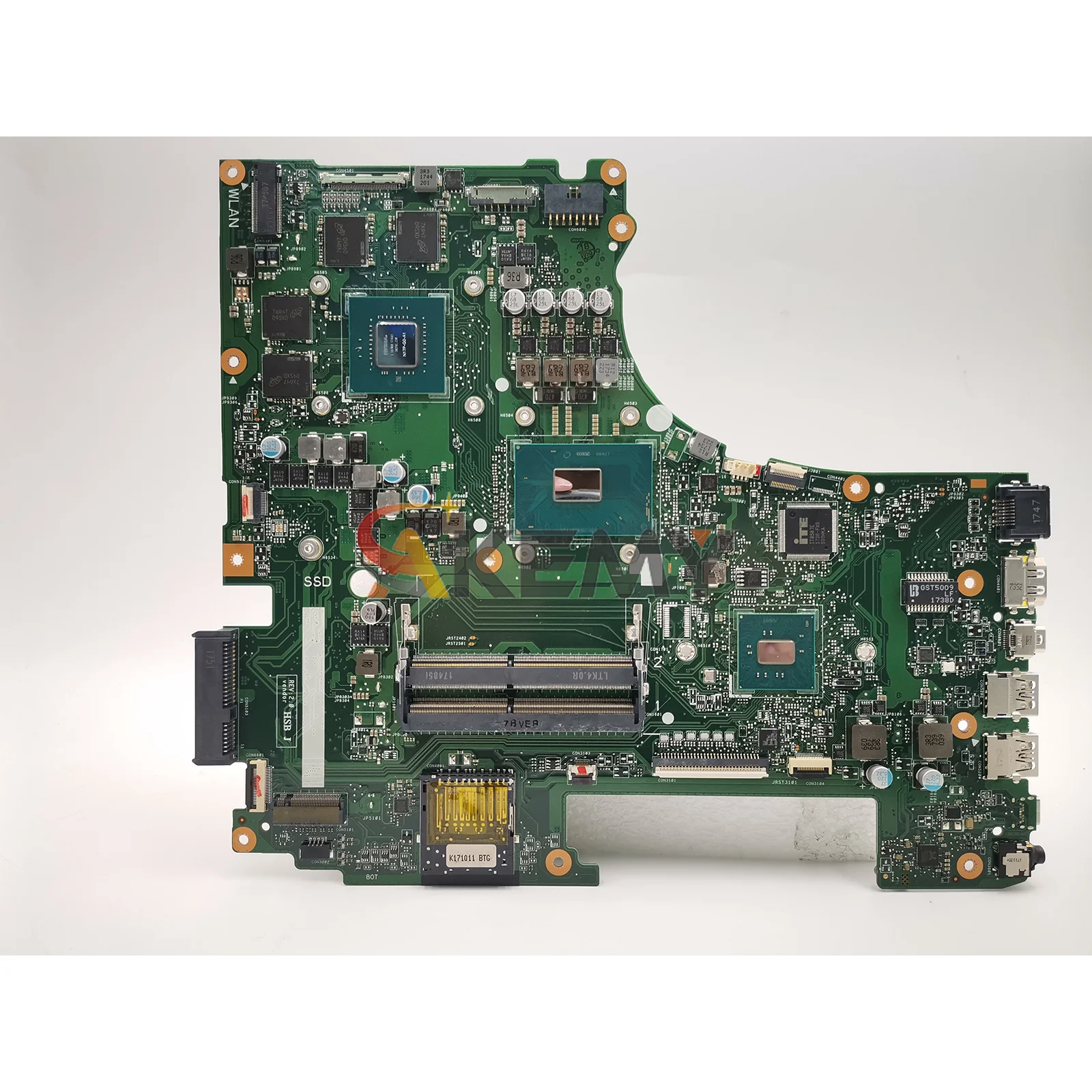 Placa base para ordenador portátil GL753VD para ASUS ROG Strix GL753V GL753VE FX753V GL753VD ZX753V con CPU I5 I7 100% pruebas OK stk - imagen 3