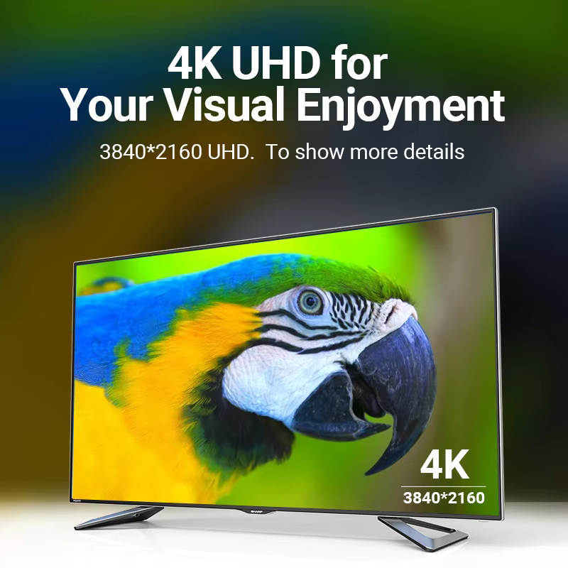 Vention Adaptador HDMI Hembra Macho 4K 2.0 – Extensor Monitor PS4 - imagen 3