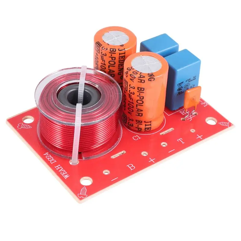 A28Q-2Pcs 2 vías 80W Diy circuito de filtro de altavoz divisor de frecuencia de graves agudos Home Theater filtro cruzado de Audio estéreo Hifi - imagen 5