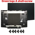 Green logo A screw