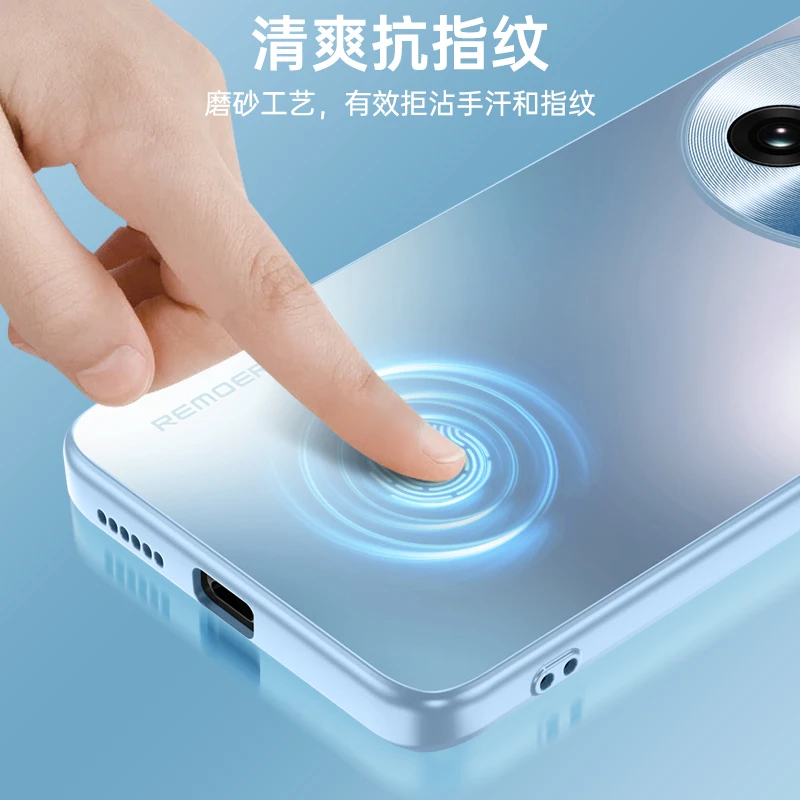 Funda para Oneplus 13, Funda trasera de lujo con sensación de piel de Metal mate, anticaída, a prueba de golpes, para Oneplus 13 1 + 13, Funda de parachoques - imagen 5