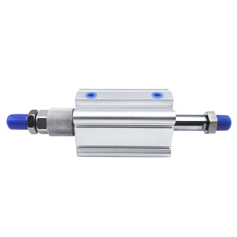 Cilindro de aire CQ2BJ40x50-20-B CQ2AJ40X60-10-B CQ2BJ40X40-20-B con carrera ajustable para máquina clavadora neumática de cuentas