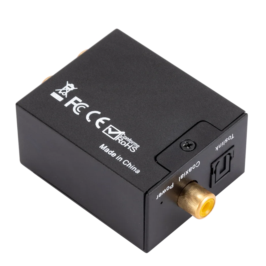 Convertidor DAC Audio Bluetooth con Entradas Coaxial Óptica y RCA - imagen 5