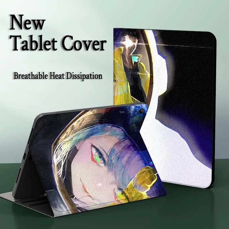 C-Cyberpunk Edgerunners Lucy para Samsung Galaxy Tab A A7 A8 A9 A11 S6 S11 10,1 10,4 10,5 pulgadas Lite Plus funda para tableta - imagen 3