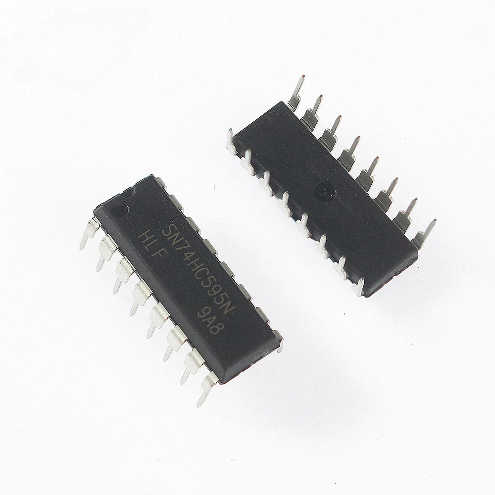 Kit de circuito integrado lógico IC, 80 piezas, DIP-14, SN74HC00N, SN74HC04N, SN74HC08N, SN74HC14N, SN74HC138N, SN74HC164N, SN74HC165N, SN74HC595N - imagen 2