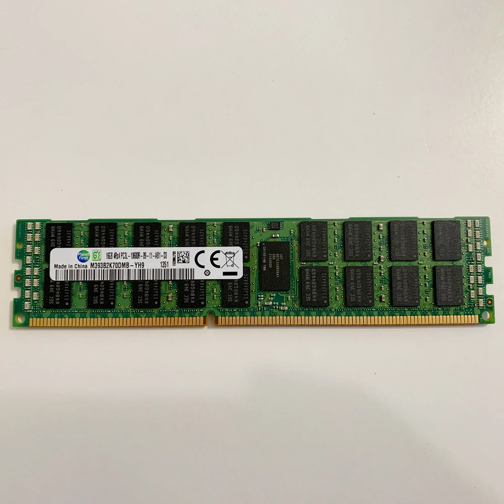 Para Samsung RAM 16GB 16G 1333 DDR3L PC3L 4RX4 10600R REG ECC memoria de servidor M393B2K70DMB-YH9 - imagen 5