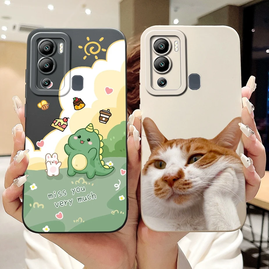 Funda de TPU suave con dibujos animados para Infinix Hot 12 Pro, 12, 12, X665 - imagen 3