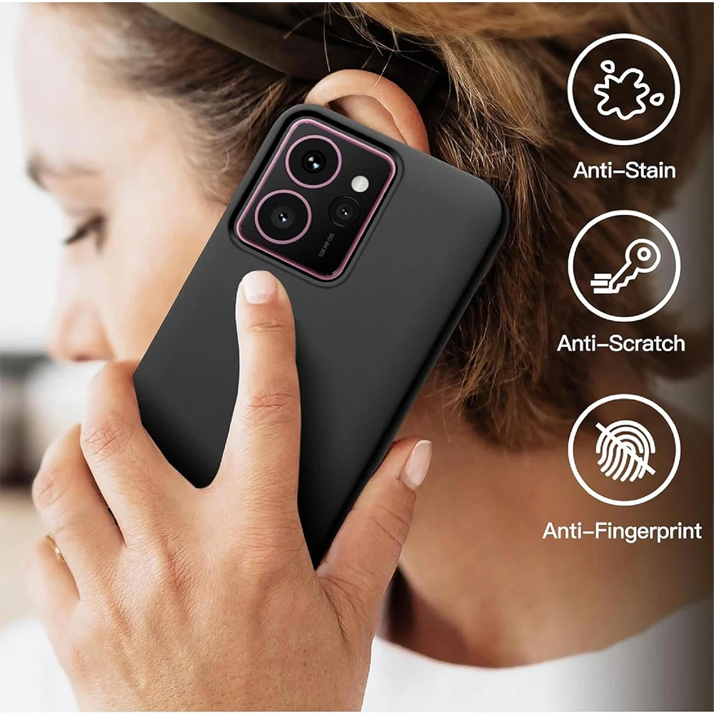 Funda a prueba de golpes con cojín de aire para HMD Skyline 5G TA-1600, funda trasera de silicona TPU transparente para HMD Skyline 5G TA-1600 - imagen 4