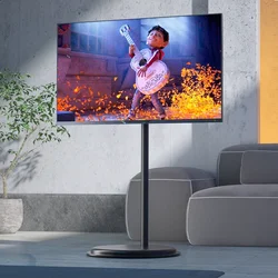 Soporte de Suelo para TV 24-43 con Brazo Monitor y Altura Ajustable