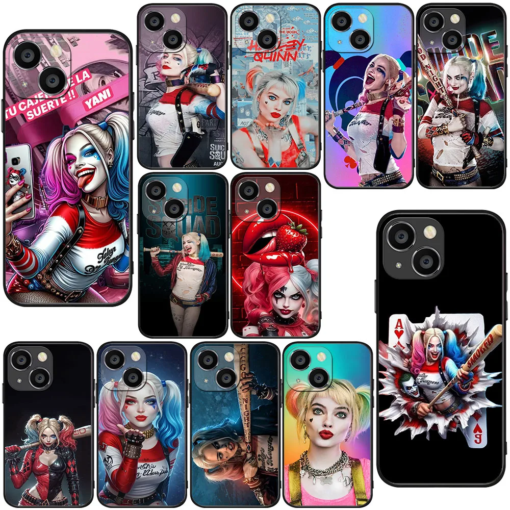 BK-12 H-Harley Quinns funda blanda para OPPO A91 F15 A92 A72 A52 A93 A94 F11 A3S A18 A40M A3 A5i A60 F23 NFC Pro - imagen 2