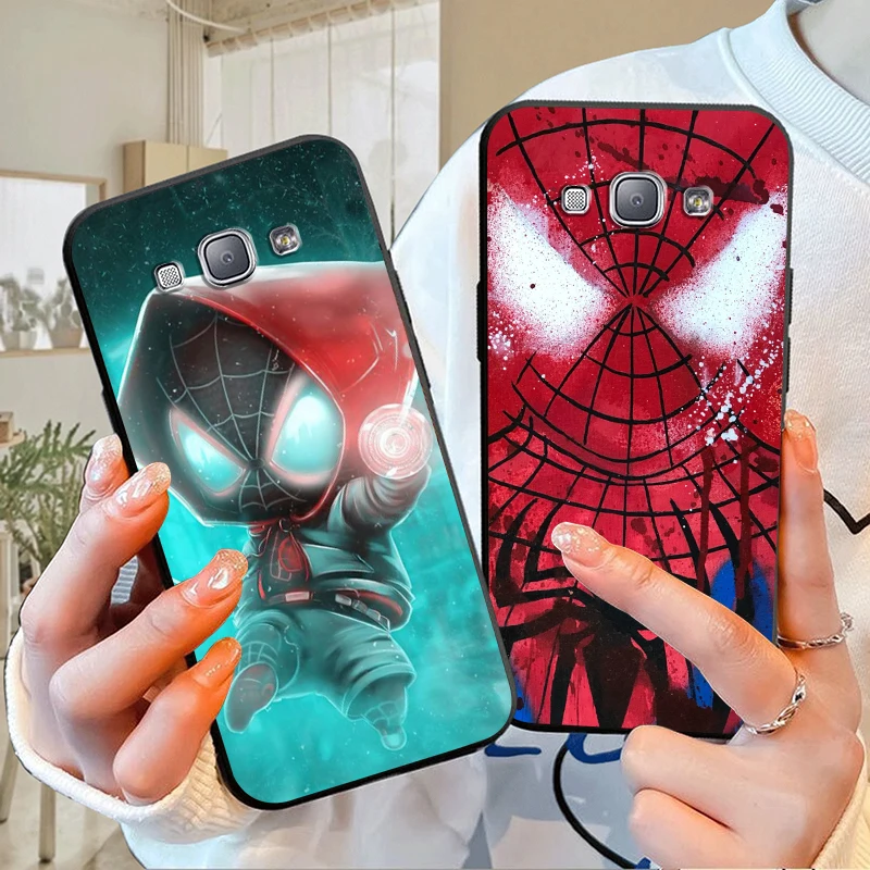 Marvel Venom-funda de silicona para Samsung Galaxy, carcasa suave de color negro, SpiderMan, A9, A8, Star, A9S, A7, A6, A5, A3 Plus, 2018, 2017, 2016 - imagen 2