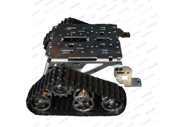 Chasis de tanque, chasis sobre orugas, coche inteligente, coche sobre orugas, chasis Wall-E, chasis de robot A