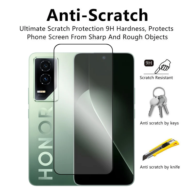 6 en 1 para Honor GT 5G vidrio para Honor GT Pro vidrio templado 2.5D cubierta completa pegamento HD Protector de pantalla para Honor GT 5G película de lente - imagen 5