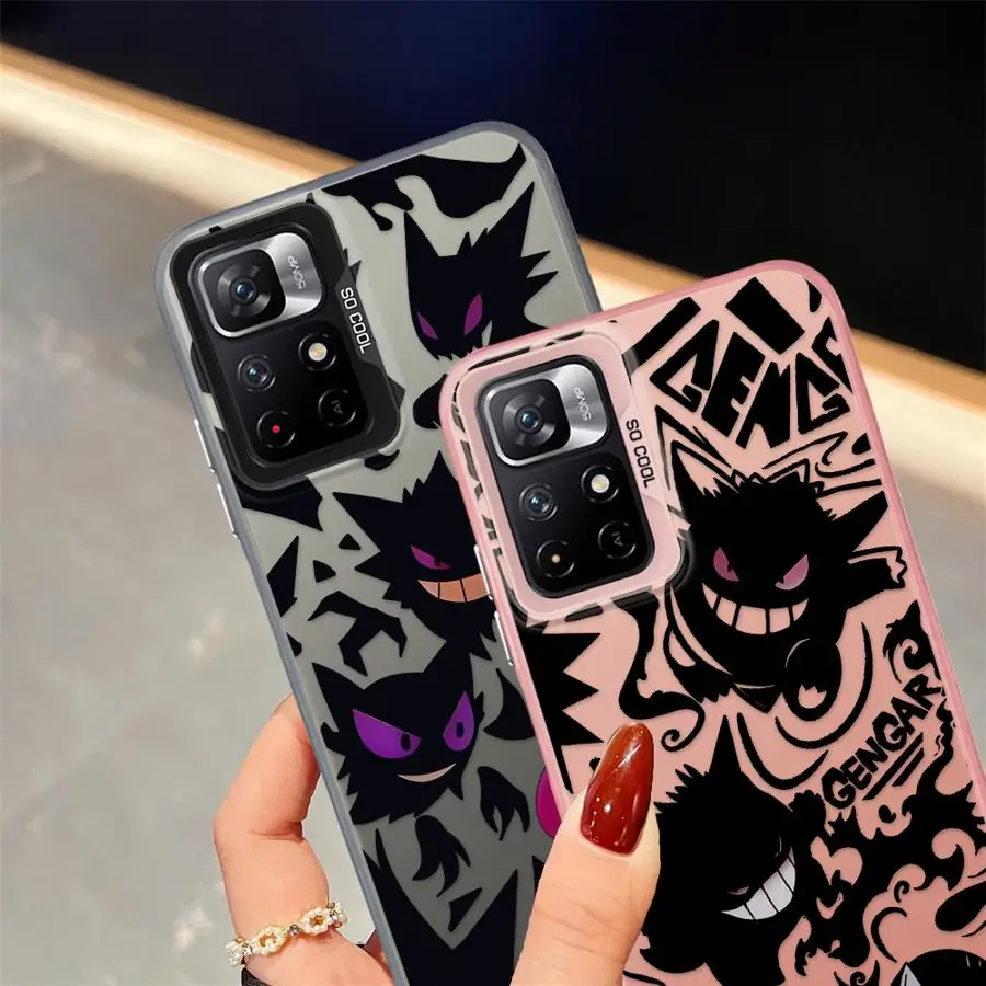 Poke-monS Cool Gen-garS Funda trasera para teléfono Xiaomi Mi 11 Lite 13T 12T Pro - imagen 2