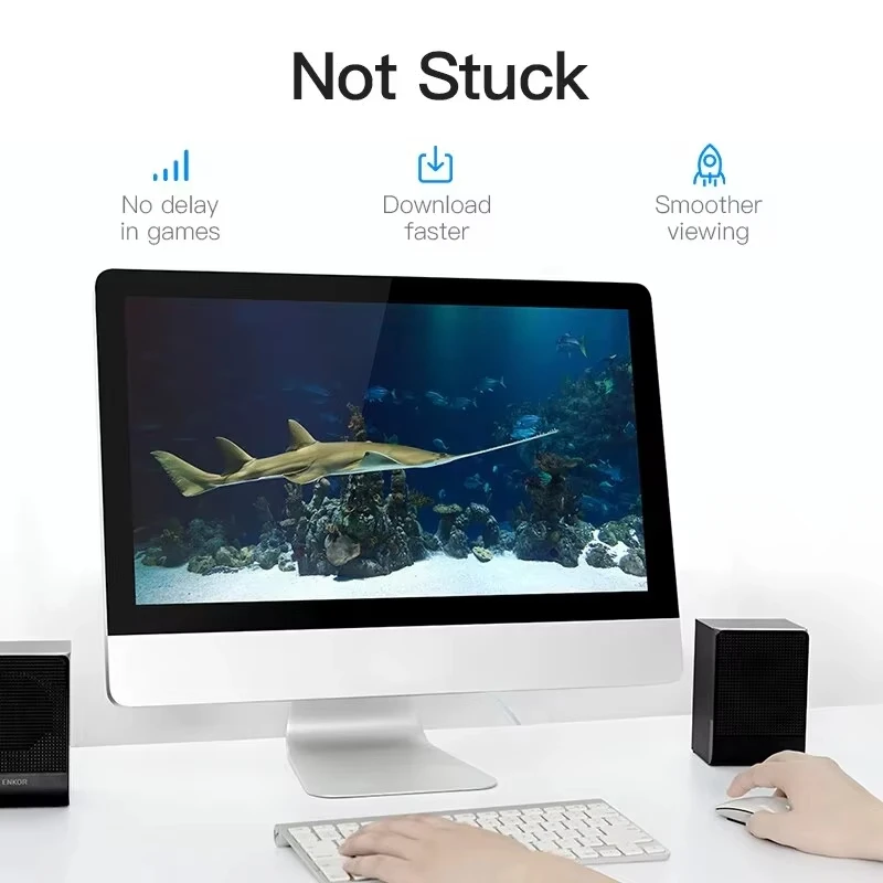 Cable Ethernet Vention Cat5e Gigabit de alta velocidad 100Mbps Cable de Internet RJ45 Cable LAN de red blindado para PC PS5 PS4 PS3 Xbox 1m - imagen 2