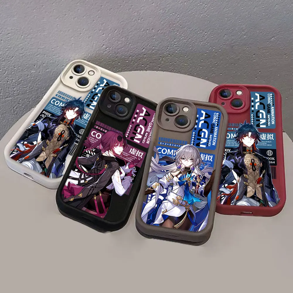 ACGN Kafka Dan Heng Honkai Star Rail Funda de teléfono para Samsung Galaxy S25 S24 S23 S22 S21 S20 FE PLUS ULTRA 5G Funda de TPU - imagen 2
