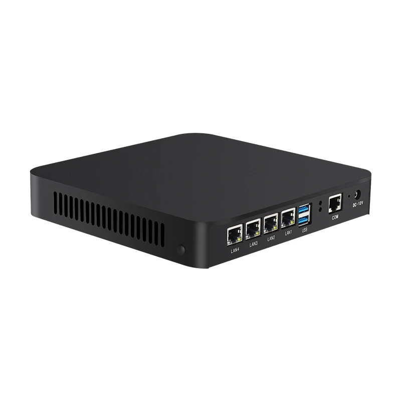 Mini PC Intel Celeron J6412 J4125 procesador 4x 2,5G Ethernet 2x ranuras SIM compatible con WiFi 4G 5G LTE Pfsense Opnsense Win10/11 Linux - imagen 2