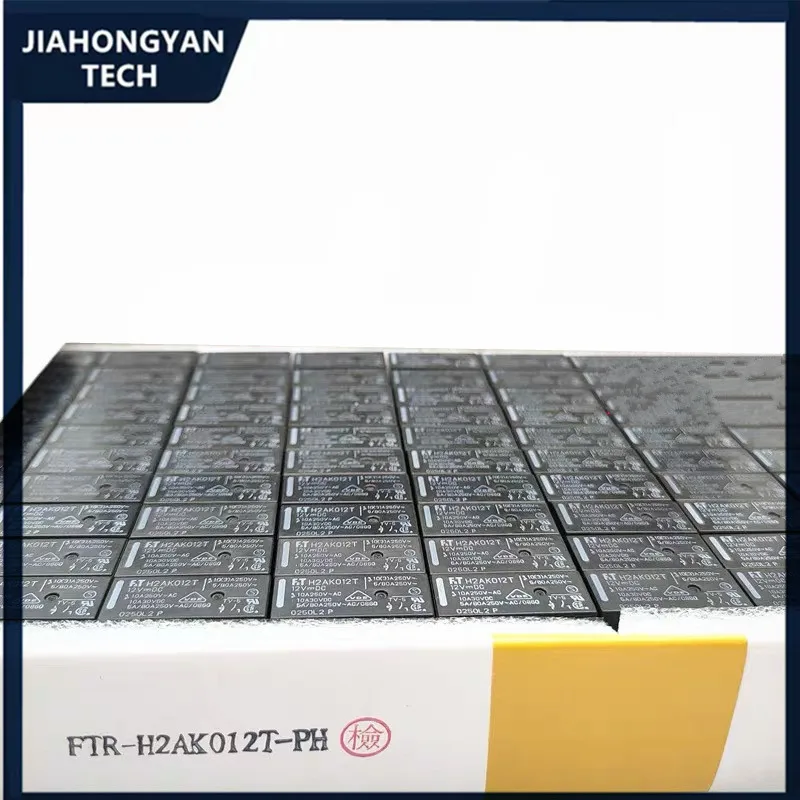 Relé de placa base de refrigerador H2AK012T, 2 piezas, 5 piezas, nuevo, original, 12V, 12VDC, 4 pines, 10A - imagen 2