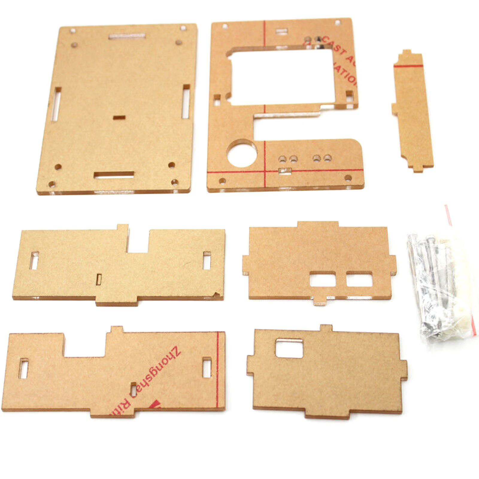 Caja de LCR-T4 transparente acrílica, caja de carcasa de LCR-T4 transparente para probador de transistores M328 (GM328), capacitancia SCR/MOS PNP Mega328 - imagen 2