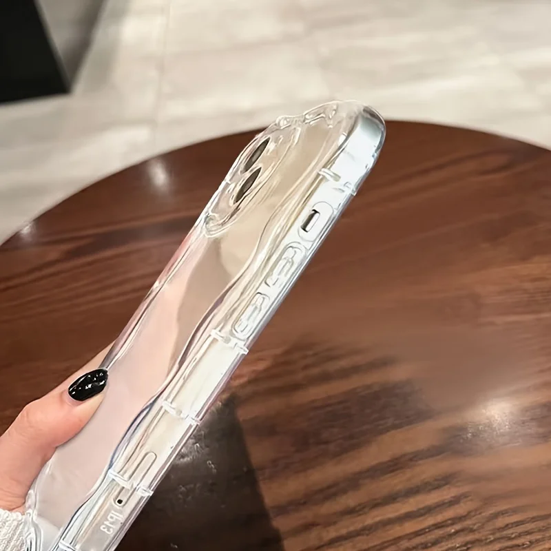 Funda de teléfono de silicona transparente para iPhone 17 13 11 16 15 14 Pro Max 12 Air 7 8 Plus XR X Xs 17Promax Funda a prueba de golpes - imagen 5