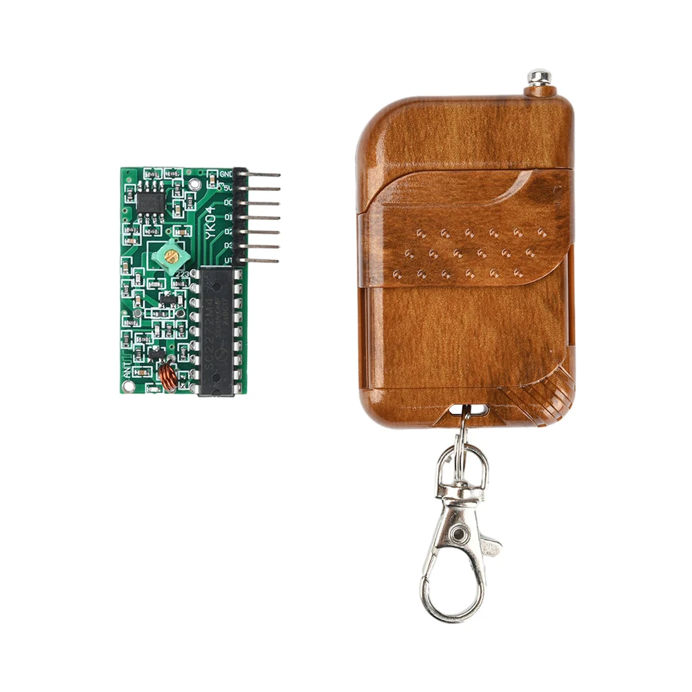 Controlador inalámbrico de cuatro teclas 2262/2272, módulo RF de 433MHZ con salida de decodificación de cuatro canales, rendimiento estable, amplia aplicación - imagen 2