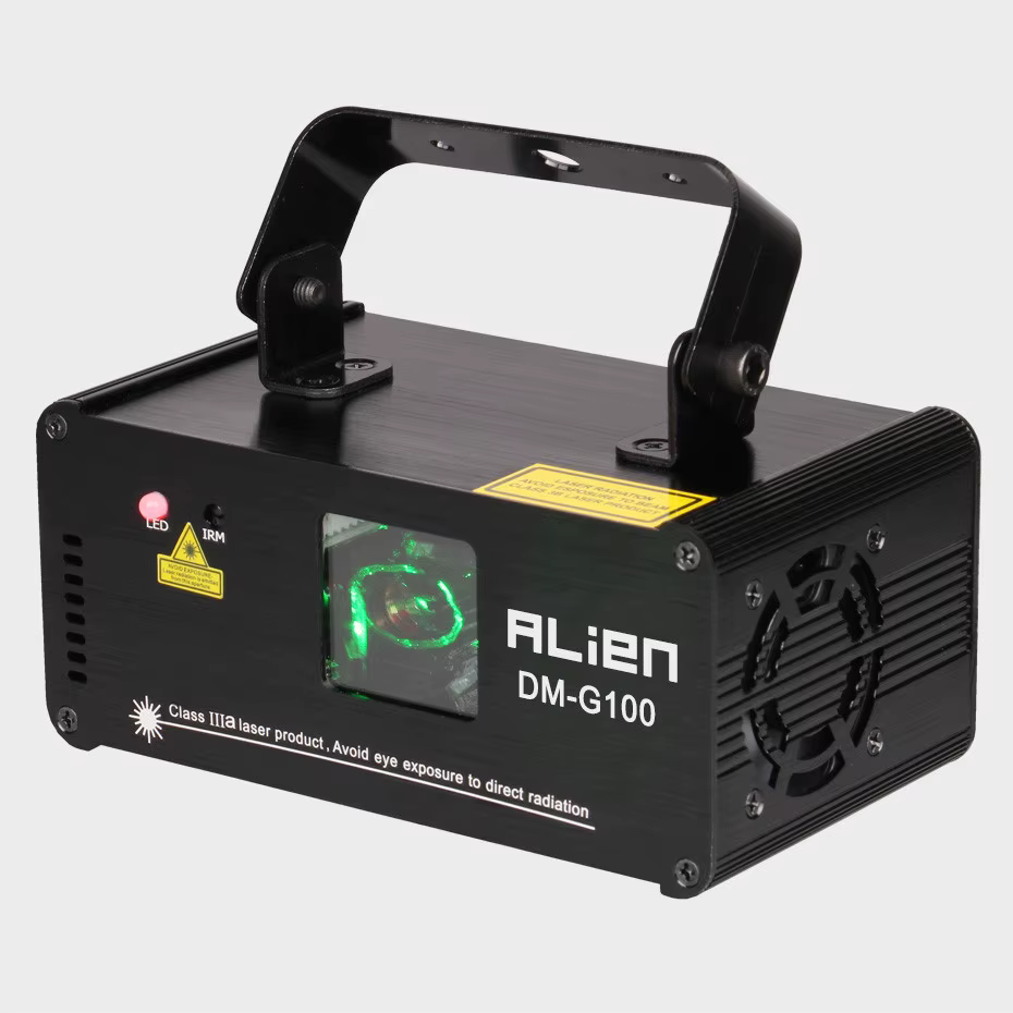 ALIEN Escáner Láser Verde DMX – Iluminación Escenario Navidad - imagen 4