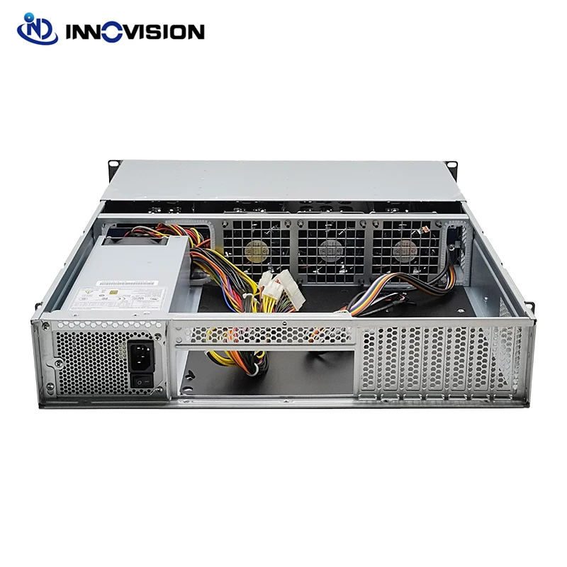 Chasis Rack NAS 2U 8 Bahías MicroATX – Doble PSU - imagen 4