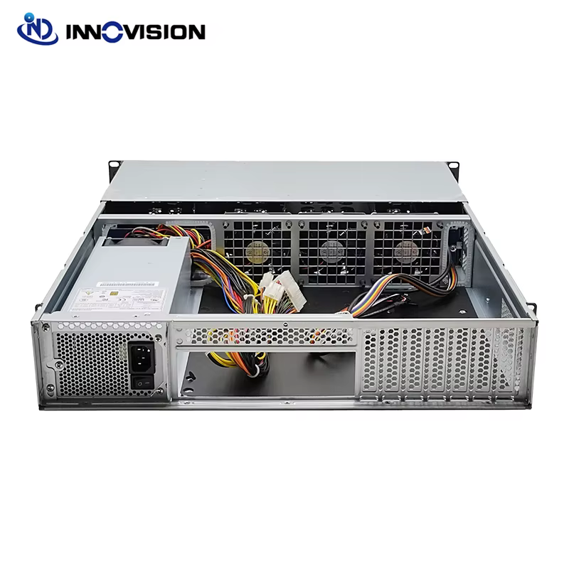 Chasis Rack NAS 2U 8 Bahías MicroATX – Doble PSU - imagen 4