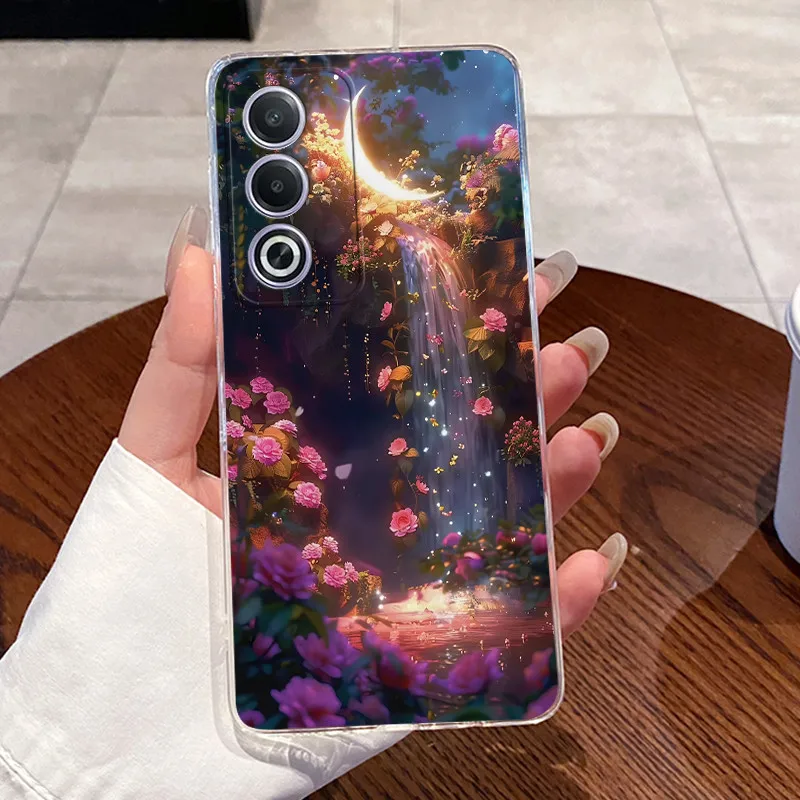 Para OPPO A3 Pro A80 5G 2025 funda transparente de lujo lindo conejo de amor divertido TPU carcasa de silicona suave para OPPOA80 A3Pro funda trasera de teléfono - imagen 5