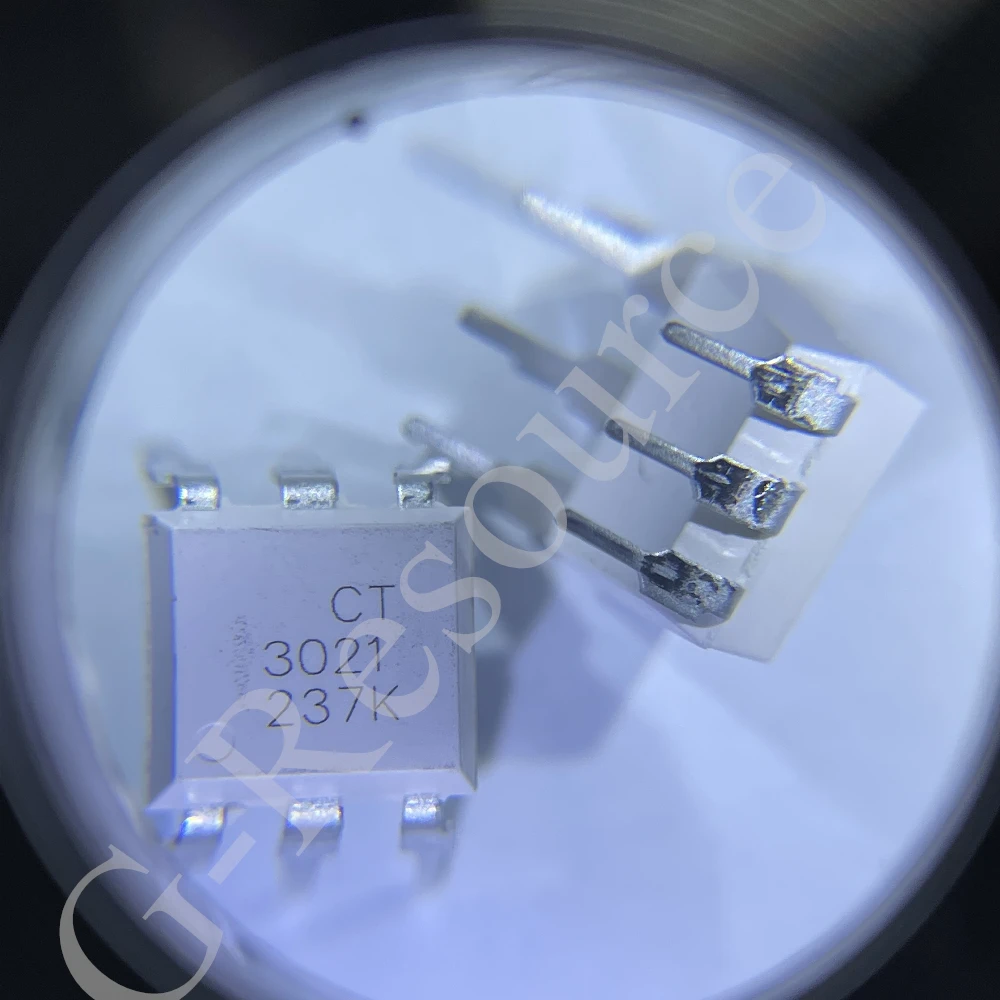 (10 uds) acoplador óptico CT3021 SOP-6/DIP-6 Compatible con acoplador MOC3021 CT3021 - imagen 2