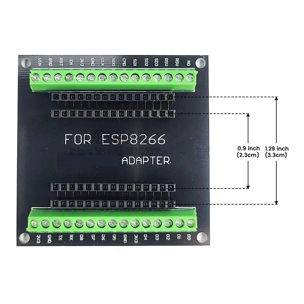 Módulo de placa de expansión ESP32 ESP8266 para placa de desarrollo ESP32 30 pines 38 pines GPIO 1 en 2 - imagen 5