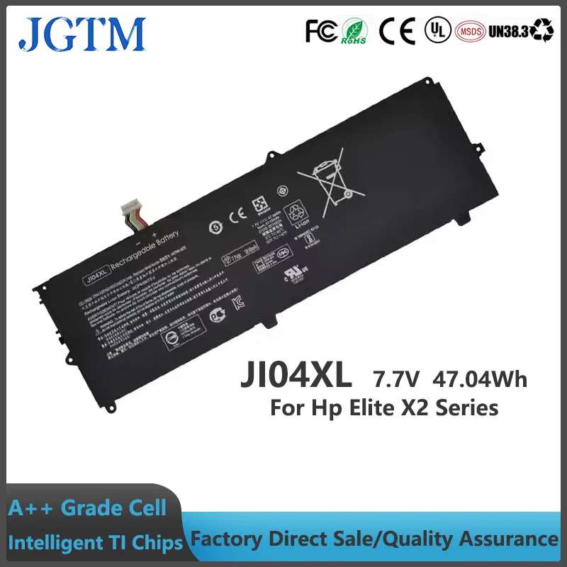 Batería de ordenador portátil JGTM JI04XL para Hp Elite X2 1012 G2 G2-1lv76ea baterías de repuesto Ji04 Hstnn-ub7e 901247 -855 7.7V 47.04Wh - imagen 2