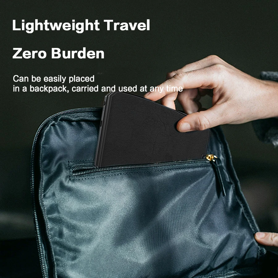 Jomaa Teclado Bluetooth plegable ergonómico, teclado portátil compacto dividido para viajes de negocios - imagen 4