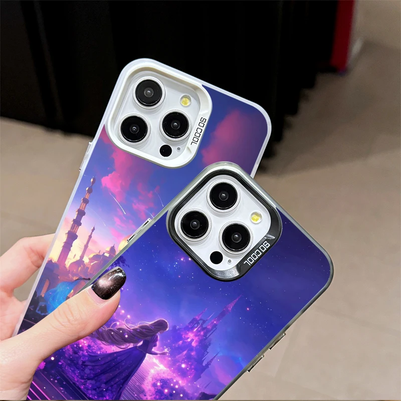 Funda Disney princesa Rapunzel Jasmine para Samsung Galaxy S25 FE Note 20 S21 Plus S24 Ultra S23 S22 A56 A36 A26 5G A16 A06 4G PC - imagen 2