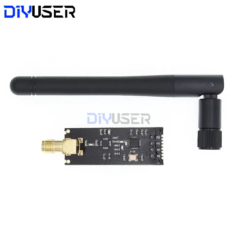 DIYUSER-módulo inalámbrico NRF24L01 + PA + LNA 2,4G, 1100 metros de larga distancia con antena - imagen 3