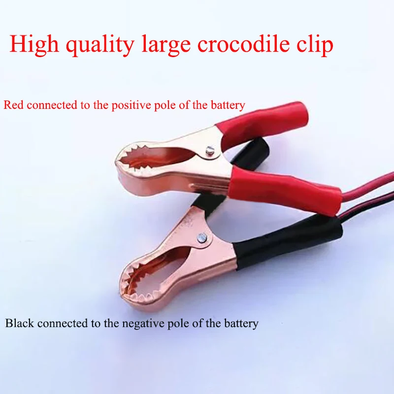 Abrazadera de Terminal de batería de coche de 12V, adaptador de toma de corriente para encendedor de cigarrillos, bomba de batería de Camping, divisor de adaptador de corriente de 0,35-5M - imagen 2