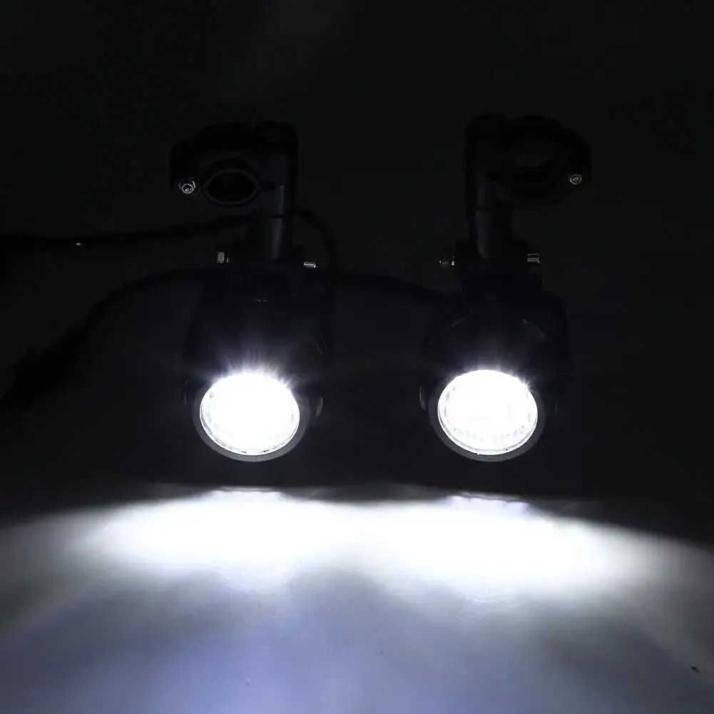 Lámpara más brillante mejorada para BMW R1200GS F800GS F700GS F650 K1600 luces auxiliares de luz antiniebla para motocicleta 40W 6000K - imagen 5